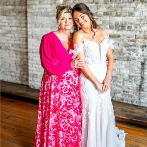 Fuschia Pink Formal Gown